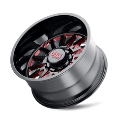 20x10 CALI OFF - ROAD SUMMIT 8x170 Offset ( - 25) Center Bore (125.2) Style #9110 | 9110 - 2170BTR - Black Patch Performance - CALI91102170BTR