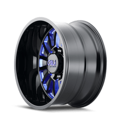 22x12 CALI OFF - ROAD SUMMIT 8x180 Offset ( - 51) Center Bore (124.1) Style #9110 | 9110 - 22278BTB - Black Patch Performance - CALI911022278BTB