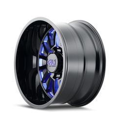 24x14 CALI OFF-ROAD SUMMIT 8x170 Offset (-76) Center Bore (125.2) Style 9110 | 9110-24470BTB - Black Patch Performance - CALI911024470BTB