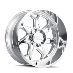 24x12 CALI OFF-ROAD SEVENFOLD 6x5.5 Offset (-51) Center Bore (106) Style 9111 | 9111-24283P - Black Patch Performance - CALI911124283P
