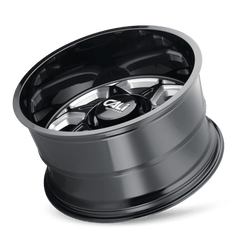 20x9 CALI OFF - ROAD SEVENFOLD 6x5.5 Offset (0) Center Bore (106) Style #9111 | 9111 - 2983BM - Black Patch Performance - CALI91112983BM