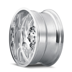 24x14 CALI OFF-ROAD GEMINI 8x180 Offset (-76) Center Bore (124.1) Style 9112 | 9112-24478P - Black Patch Performance - CALI911224478P