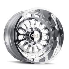 24x14 CALI OFF-ROAD PARADOX 8x170 Offset (-76) Center Bore (125.2) Style 9113 | 9113-24470P - Black Patch Performance - CALI911324470P
