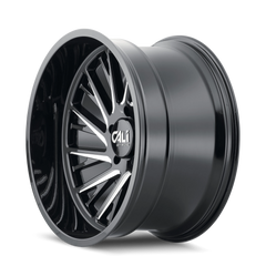 24x14 CALI OFF-ROAD PURGE 6x5.5 Offset (-76) Center Bore (106) Style 9114 | 9114-24483BM - Black Patch Performance - CALI911424483BM
