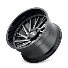 24x14 CALI OFF-ROAD PURGE 6x5.5 Offset (-76) Center Bore (106) Style 9114 | 9114-24483BM - Black Patch Performance - CALI911424483BM