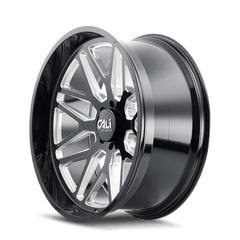 20x10 CALI OFF - ROAD INVADER 8x170 Offset ( - 25) Center Bore (125.2) Style #9115 | 9115 - 2170BM - Black Patch Performance - CALI91152170BM