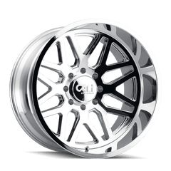 22x12 CALI OFF - ROAD INVADER 8x170 Offset ( - 51) Center Bore (125.2) Style #9115 | 9115 - 22270C - Black Patch Performance - CALI911522270C