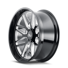 24x14 CALI OFF-ROAD INVADER 6x135 Offset (-76) Center Bore (87.1) Style 9115 | 9115-24436BM - Black Patch Performance - CALI911524436BM
