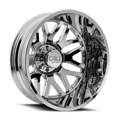 22x8.25 CALI OFF - ROAD INVADER DUALLY 8x6.5 Offset ( - 192) Center Bore (121.3) Style #9115D | 9115D - 22881CR192 - Black Patch Performance - CALI9115D22881CR192