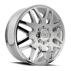 22x8.25 CALI OFF - ROAD INVADER DUALLY 8x6.5 Offset ( - 192) Center Bore (121.3) Style #9115D | 9115D - 22881CR192 - Black Patch Performance - CALI9115D22881CR192