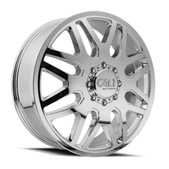 24x8.25 CALI OFF-ROAD INVADER DUALLY 8x6.5 Offset (115) Center Bore (121.3) Style 9115D | 9115D-24881CF115 - Black Patch Performance - CALI9115D24881CF115