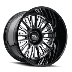 20x10 CALI OFF - ROAD VERTEX 5x5 Offset ( - 25) Center Bore (78.1) Style #9116 | 9116 - 2173BM - Black Patch Performance - CALI91162173BM