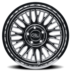 20x10 CALI OFF - ROAD VERTEX 6x5.5 Offset ( - 25) Center Bore (106) Style #9116 | 9116 - 2183C - Black Patch Performance - CALI91162183C