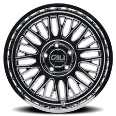 24x14 CALI OFF-ROAD VERTEX 6x135 Offset (-76) Center Bore (87.1) Style 9116 | 9116-24436C - Black Patch Performance - CALI911624436C