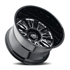 24x14 CALI OFF-ROAD VERTEX 6x5.5 Offset (-76) Center Bore (106) Style 9116 | 9116-24483BM - Black Patch Performance - CALI911624483BM