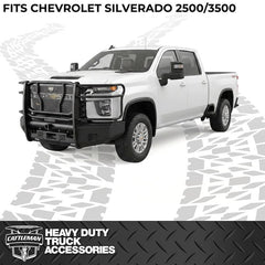 20-23 Chevrolet 2500/3500 Cattleman HD Winch Series Bumper - Black Patch Performance - CATT2122PRW