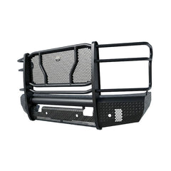 24-26 Chevrolet 2500/3500 Cattleman HD Pipe Series Bumper w/ Sensors - Black Patch Performance - CATT2123PS