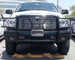 03-05 Dodge Ram 2500/3500 Cattleman HD Pipe Series Bumper - Black Patch Performance - CATT2237P