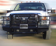 08-10 Ford F250/F350 Cattleman HD Receiver Series Bumper - Black Patch Performance - CATT2358PR