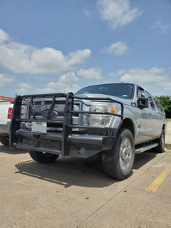 11-16 Ford F250/F350 Cattleman HD Receiver Series Bumper - Black Patch Performance - CATT2365PR