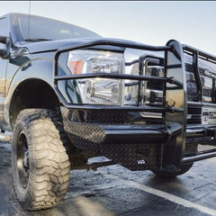 11-16 Ford F250/F350 Cattleman HD Receiver Series Bumper - Black Patch Performance - CATT2365PR