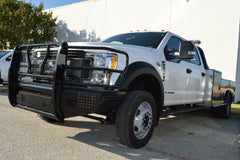 17-22 Ford F250/F350 Cattleman HD Pipe Series Bumper - Black Patch Performance - CATT2367P