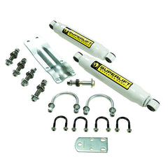 Chevrolet, Dodge, GMC (4WD) Steering Damper Kit - Steering from Black Patch Performance