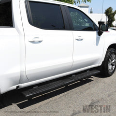 Chevrolet, GMC (Crew Cab Pickup - 2.7, 3.0, 4.3, 5.3, 6.2, 6.6) Step Nerf Bar - Body from Black Patch Performance