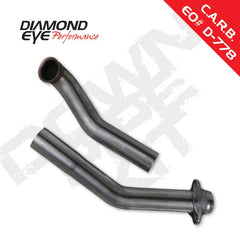 DEP Downpipe SS - Exhaust, Mufflers & Tips from Black Patch Performance