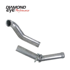 DEP Downpipe AL - Black Patch Performance - DIAM122004