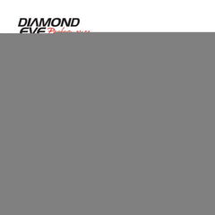 DEP Downpipe AL - Black Patch Performance - DIAM122004