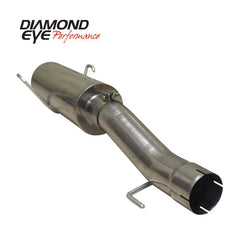 DEP Muffler Delete Pipe SS - Black Patch Performance - DIAM510212