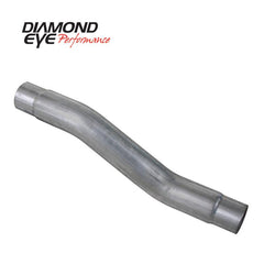 DEP Muffler Delete Pipe AL - Black Patch Performance - DIAM510215