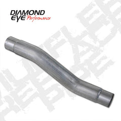 DEP Muffler Delete Pipe AL - Black Patch Performance - DIAM510215