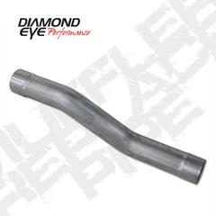 DEP Muffler Delete Pipe AL - Black Patch Performance - DIAM510216