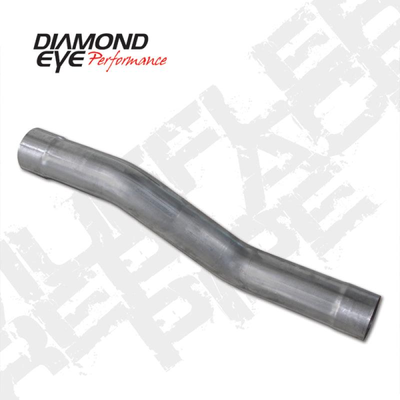 DEP Muffler Delete Pipe AL - Black Patch Performance - DIAM510216