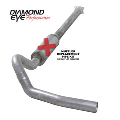 DEP Catback Exhaust Kit AL - Black Patch Performance - DIAMK4110ARP