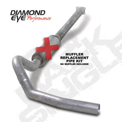 DEP Catback Exhaust Kit AL - Black Patch Performance - DIAMK4110ARP