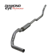 DEP Turbo Back Exhaust Kit AL - Black Patch Performance - DIAMK4209ARP