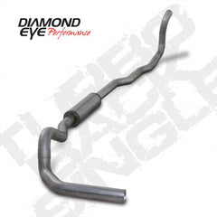DEP Turbo Back Exhaust Kit AL - Black Patch Performance - DIAMK4211A