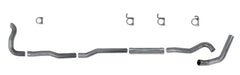 DEP Turbo Back Exhaust Kit AL - Black Patch Performance - DIAMK4211ARP