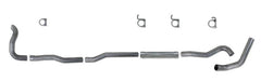 DEP Turbo Back Exhaust Kit AL - Black Patch Performance - DIAMK4211ARP