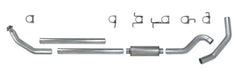 DEP Turbo Back Exhaust Kit AL - Black Patch Performance - DIAMK4212A