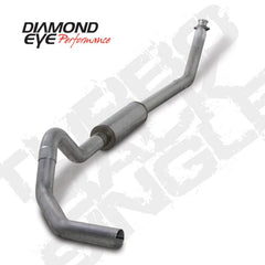 DEP Turbo Back Exhaust Kit AL - Black Patch Performance - DIAMK4212A