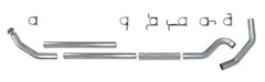 DEP Turbo Back Exhaust Kit AL - Black Patch Performance - DIAMK4212ARP