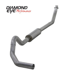 DEP Turbo Back Exhaust Kit AL - Black Patch Performance - DIAMK4212ARP