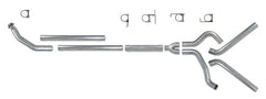 DEP Turbo Back Exhaust Kit AL - Black Patch Performance - DIAMK4214ARP