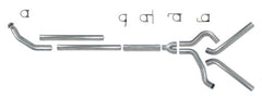 DEP Turbo Back Exhaust Kit AL - Black Patch Performance - DIAMK4214ARP