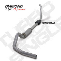 DEP Catback Exhaust Kit AL - Black Patch Performance - DIAMK4306A