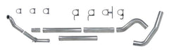 DEP Turbo Back Exhaust Kit AL - Black Patch Performance - DIAMK4306ARP